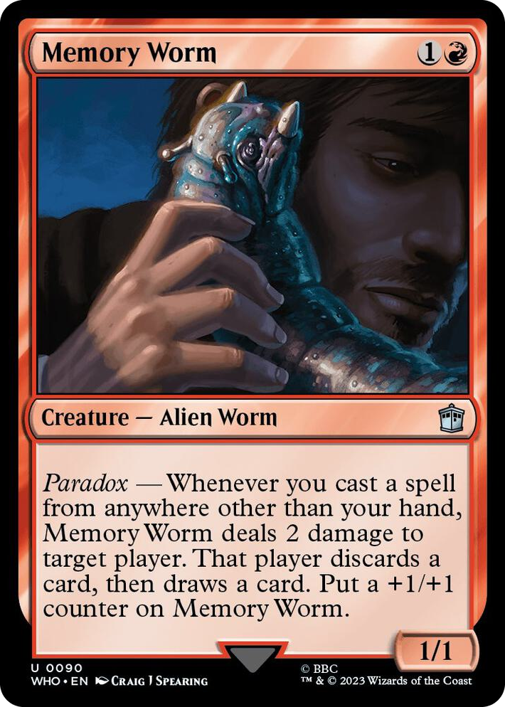 0090 Memory Worm U Universes Beyond: Doctor Who