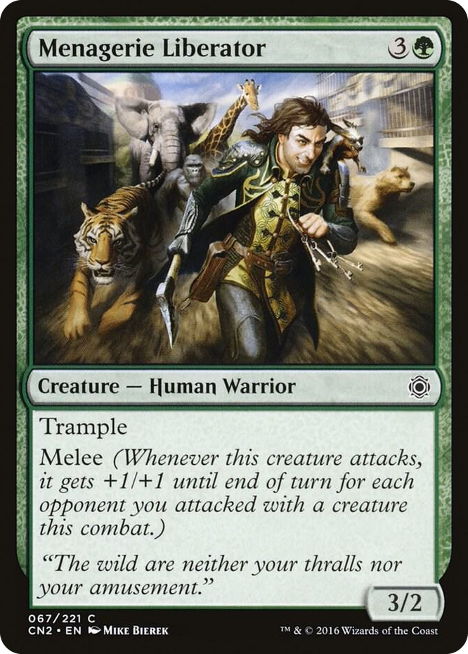 Menagerie Liberator #67 C - Conspiracy: Take the Crown Pokemon card
