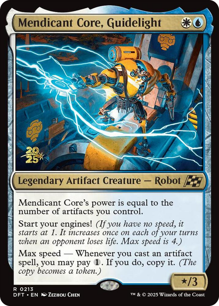 Mendicant Core, Guidelight #213 R - Prerelease Cards Pokemon card