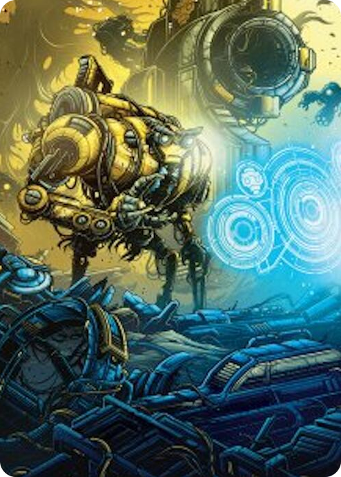 0001 Mendicant Core, Guidelight Art Card (1/54) S Art Series: Aetherdrift