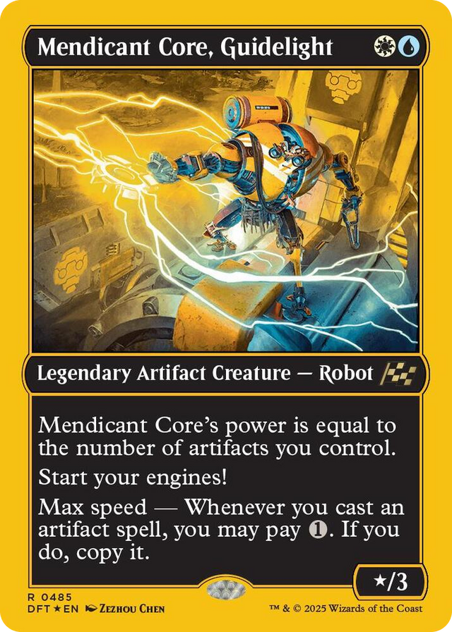 0485 Mendicant Core, Guidelight (First-Place Foil) R Aetherdrift