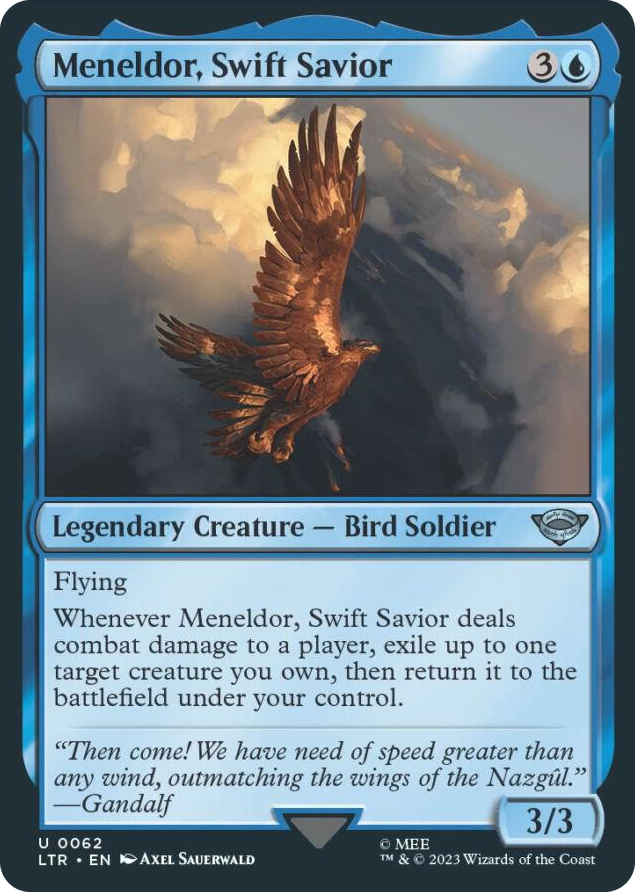 0062 Meneldor, Swift Savior U Universes Beyond: The Lord of the Rings: Tales of Middle-earth