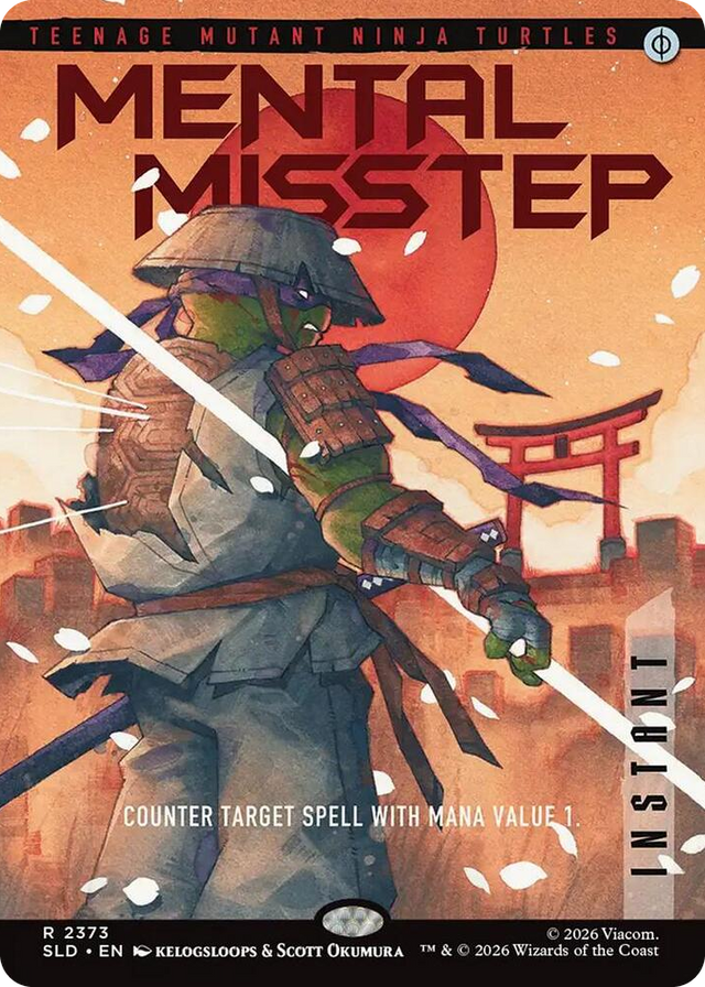 2373 Mental Misstep (2373) R Secret Lair Drop Series