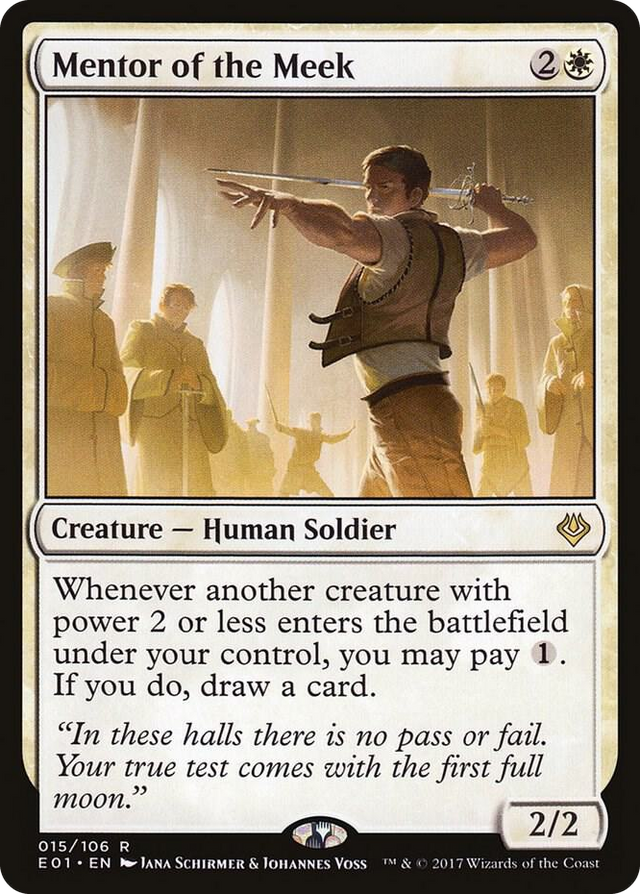 0015 Mentor of the Meek R Archenemy: Nicol Bolas
