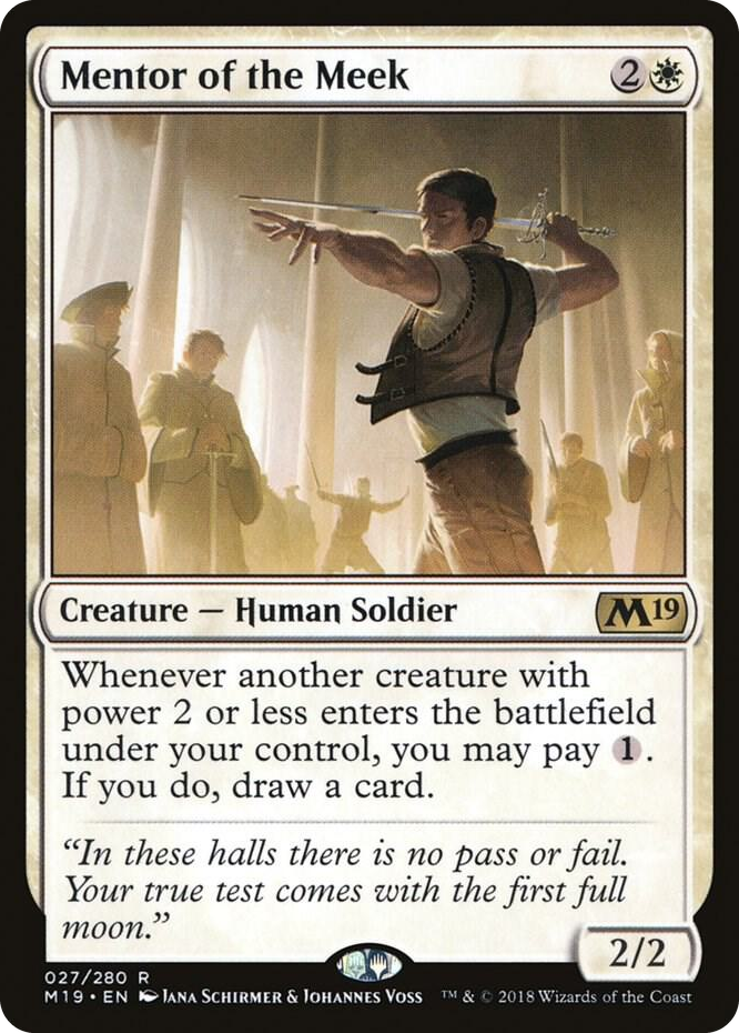 0027 Mentor of the Meek R Core Set 2019