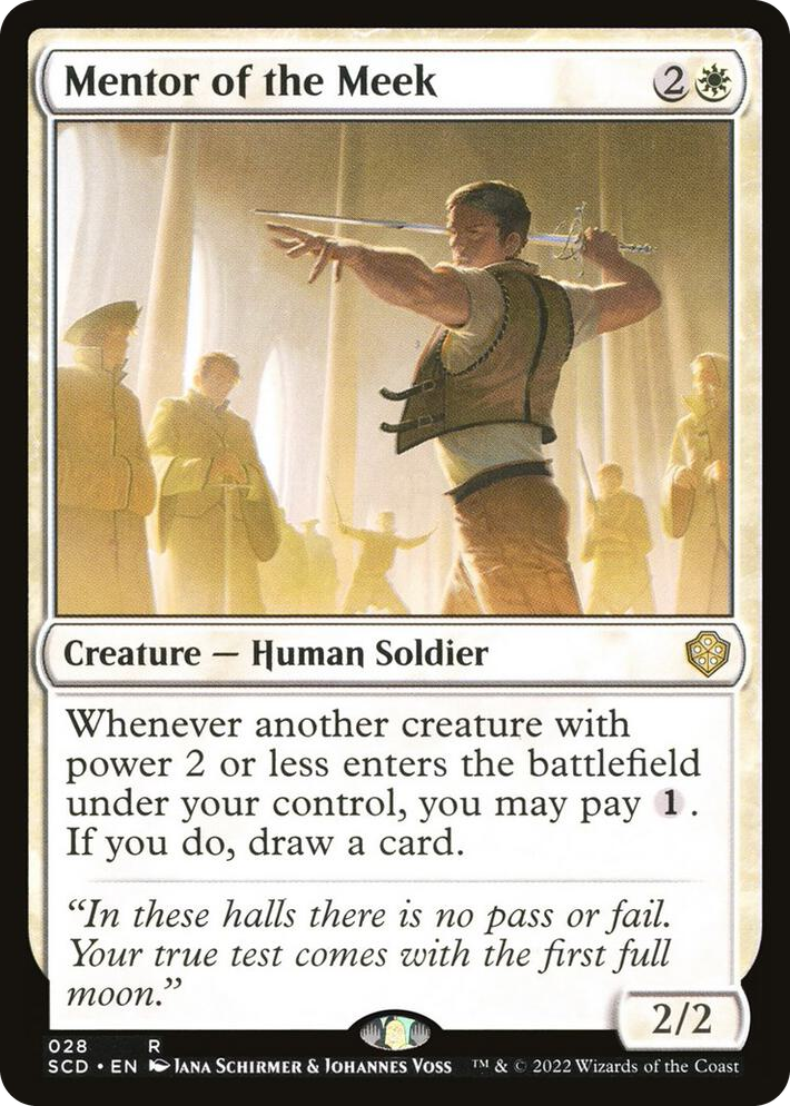 0028 Mentor of the Meek R Starter Commander Decks