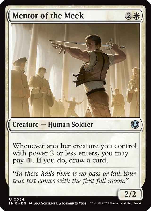 0034 Mentor of the Meek U Innistrad Remastered