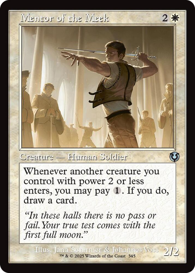 0345 Mentor of the Meek (Retro Frame) U Innistrad Remastered