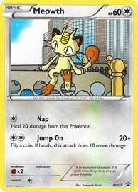 BW035 Meowth - BW35 Promo Black and White Promos