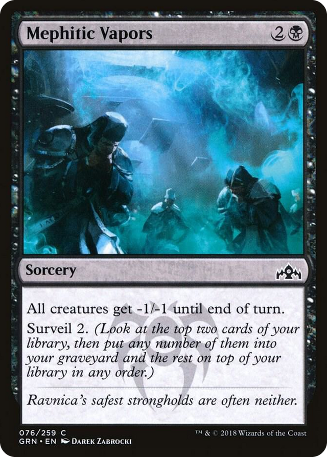 0076 Mephitic Vapors C Guilds of Ravnica