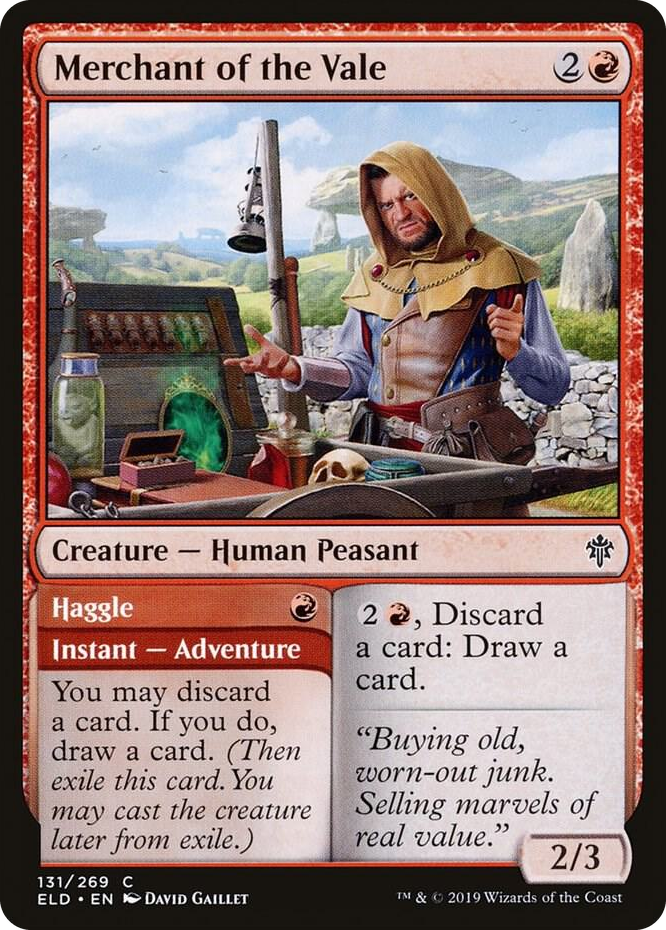 0131 Merchant of the Vale C Throne of Eldraine