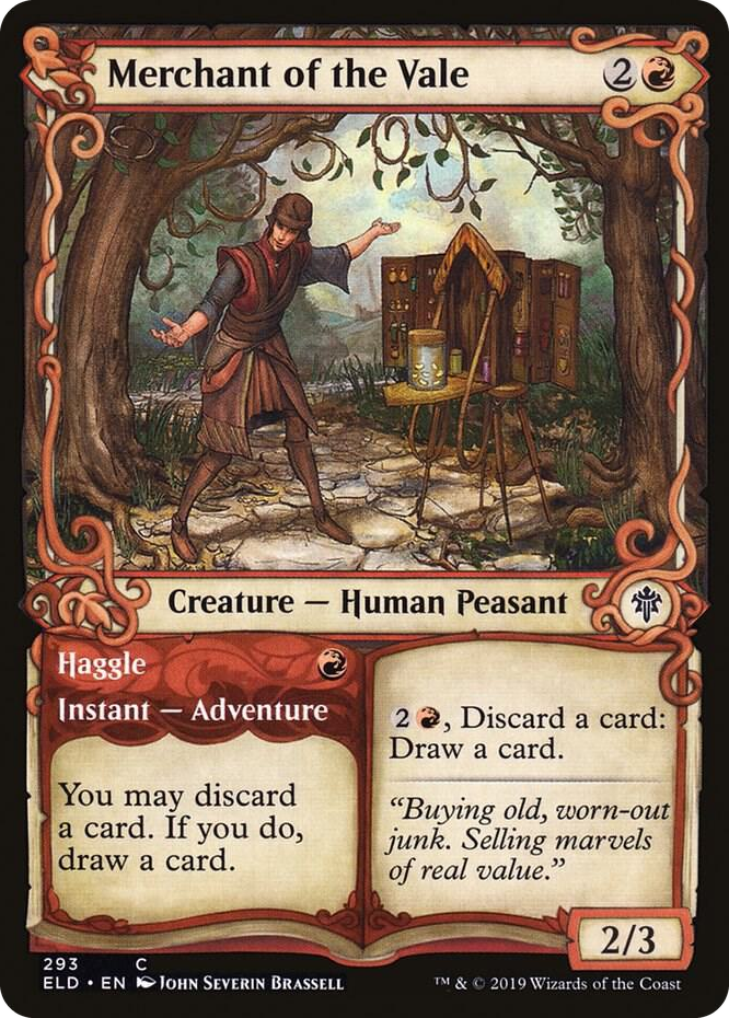 0293 Merchant of the Vale (Showcase) C Throne of Eldraine