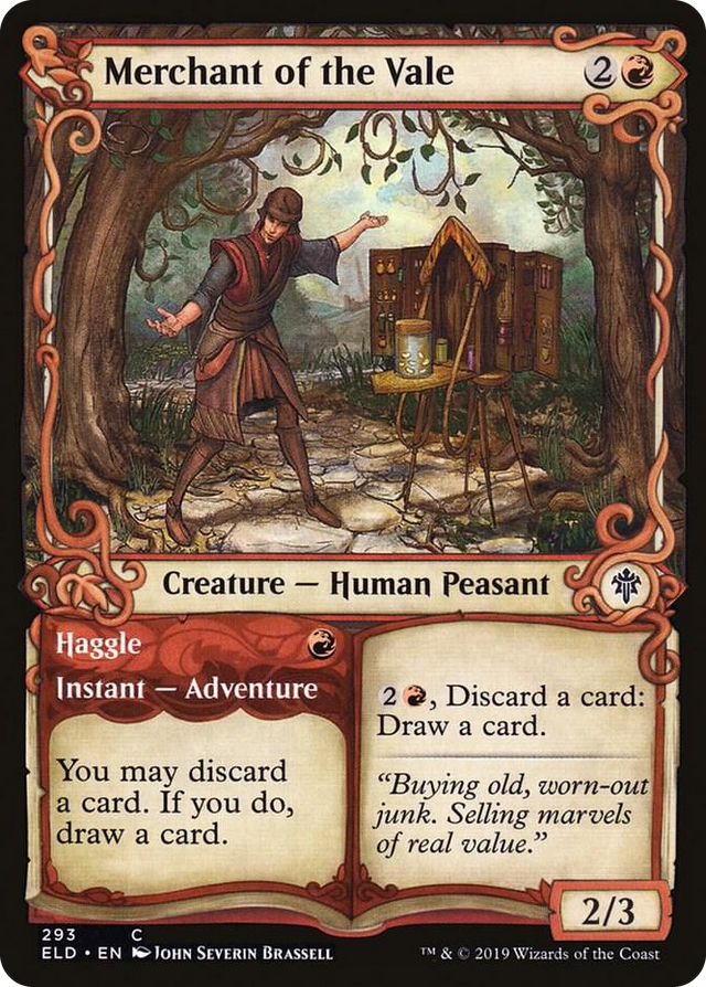 0293 Merchant of the Vale (Showcase) C Throne of Eldraine