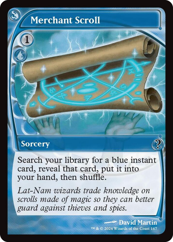 Merchant Scroll (Future Sight) #167 C - Mystery Booster 2 Pokemon card