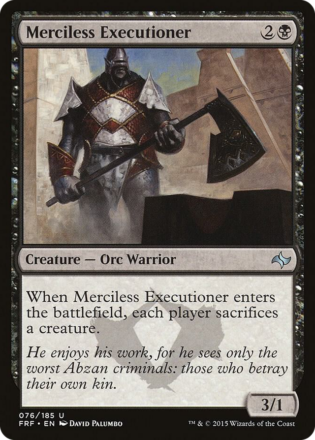 0076 Merciless Executioner U Fate Reforged