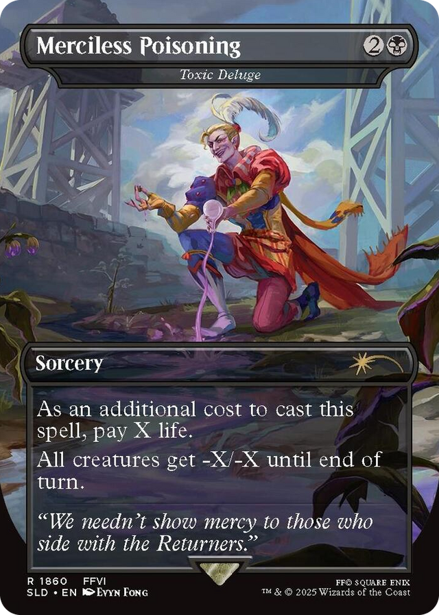1860 Merciless Poisoning - Toxic Deluge R Secret Lair Drop Series