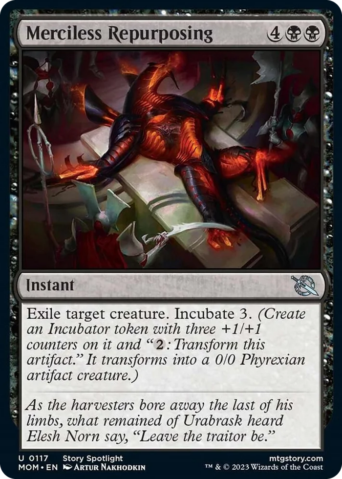 0117 Merciless Repurposing U March of the Machine