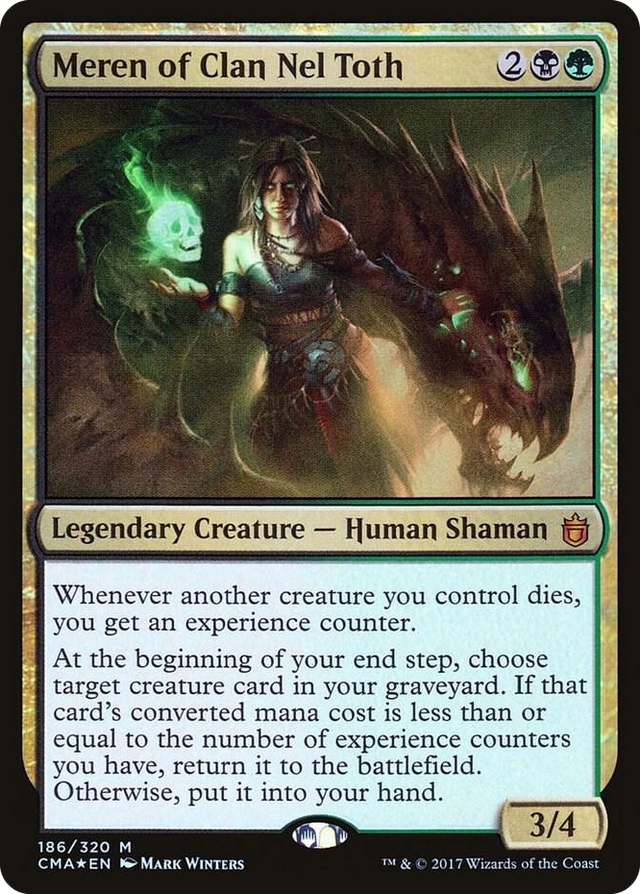 0186 Meren of Clan Nel Toth M Commander Anthology