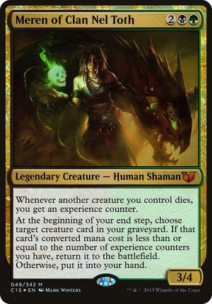 0049 Meren of Clan Nel Toth (Commander 2015) M Oversize Cards