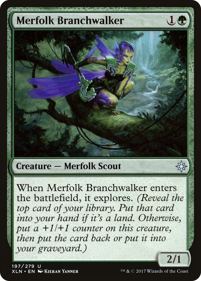 0197 Merfolk Branchwalker U Ixalan