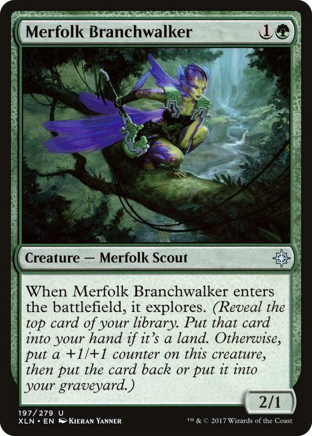 0197 Merfolk Branchwalker U Ixalan