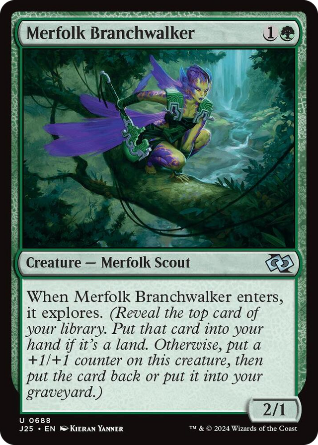 0688 Merfolk Branchwalker U Foundations Jumpstart