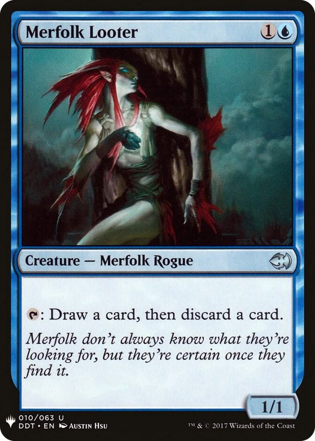 0010 Merfolk Looter U The List Reprints