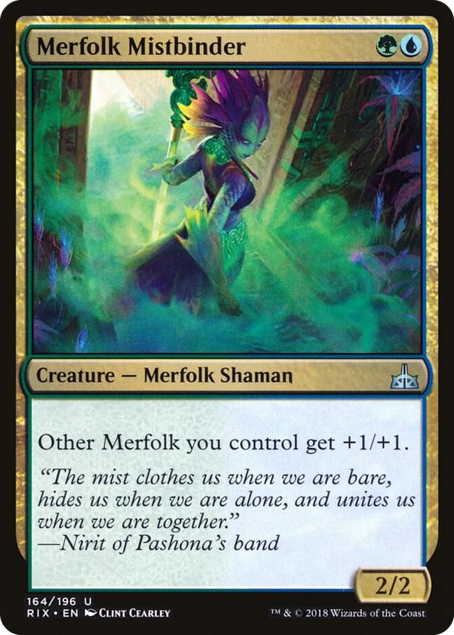 0164 Merfolk Mistbinder U Rivals of Ixalan
