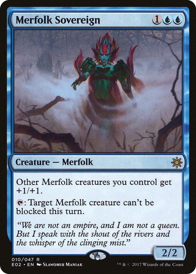 0010 Merfolk Sovereign R Explorers of Ixalan