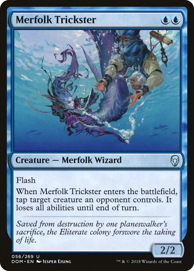 0056 Merfolk Trickster U Dominaria