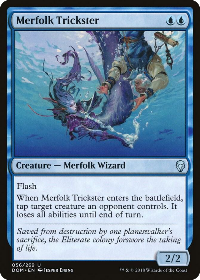 0056 Merfolk Trickster U Dominaria