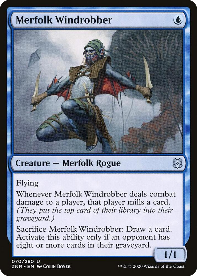 0070 Merfolk Windrobber U Zendikar Rising