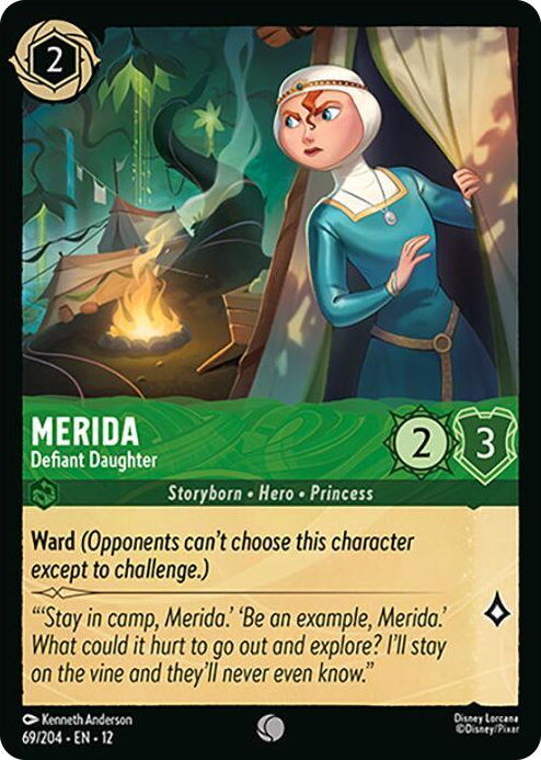 0069 Merida - Defiant Daughter Common Wilds Unknown