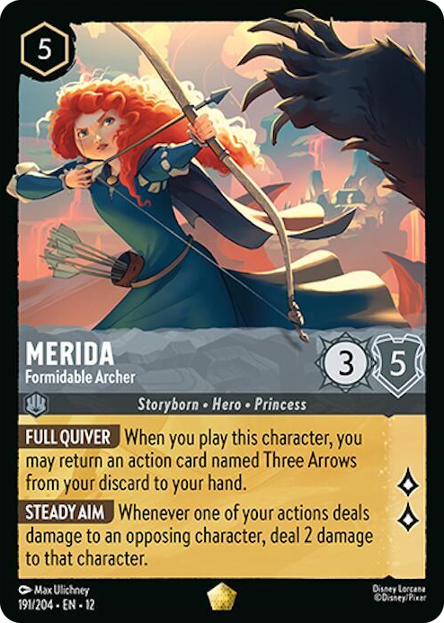 0191 Merida - Formidable Archer Legendary Wilds Unknown