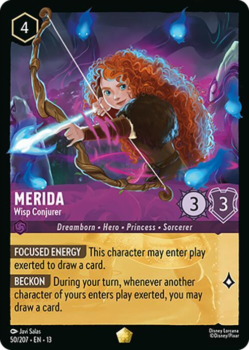 0050 Merida - Wisp Conjurer Legendary Attack of the Vine!
