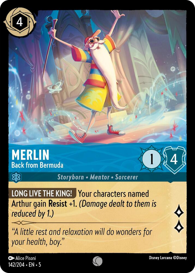 0142 Merlin - Back from Bermuda Common Shimmering Skies