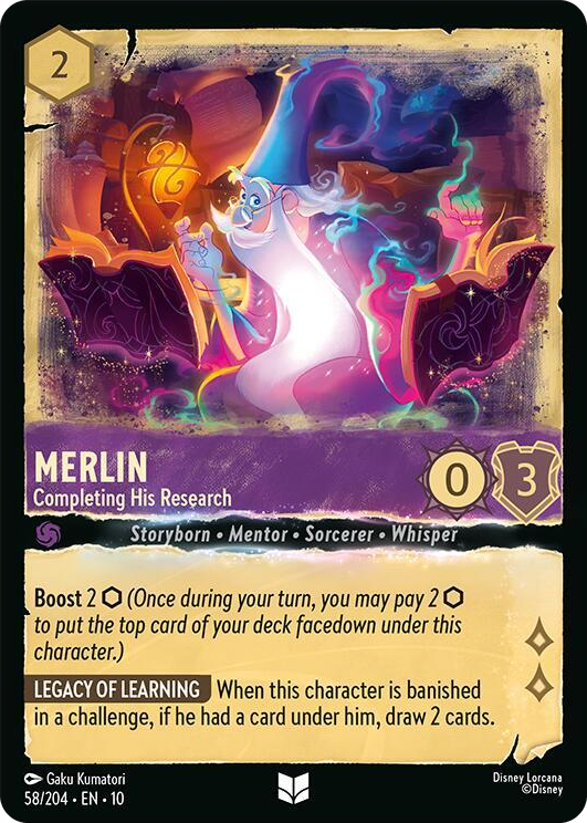 0058 Merlin - Completing His Research Uncommon Whispers in the Well