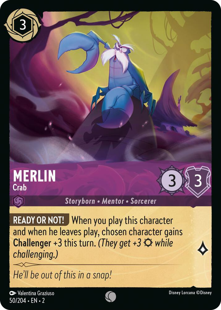 0050 Merlin - Crab Common Rise of the Floodborn
