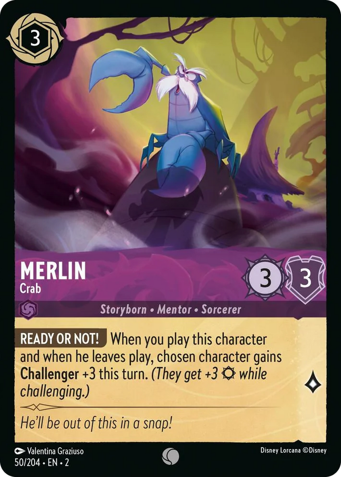 0050 Merlin - Crab Common Rise of the Floodborn