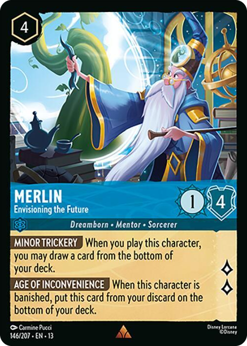 Merlin - Envisioning the Future #146 Rare - Attack of the Vine! Pokemon card
