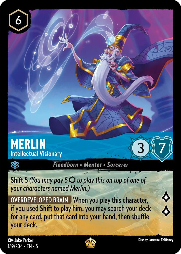 0159 Merlin - Intellectual Visionary Legendary Shimmering Skies