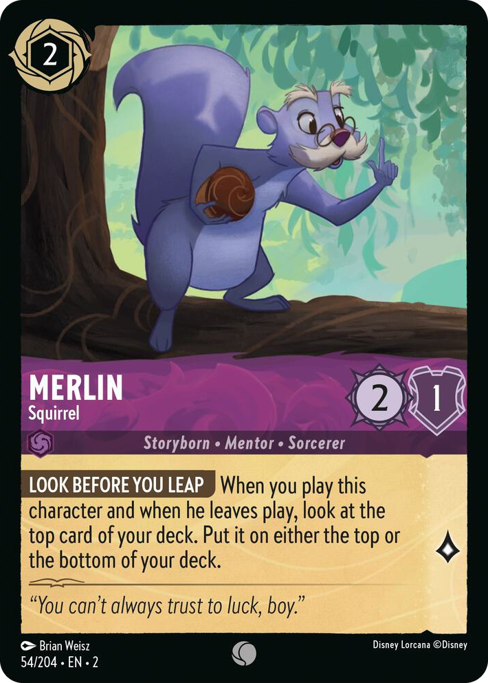 0054 Merlin - Squirrel Common Rise of the Floodborn