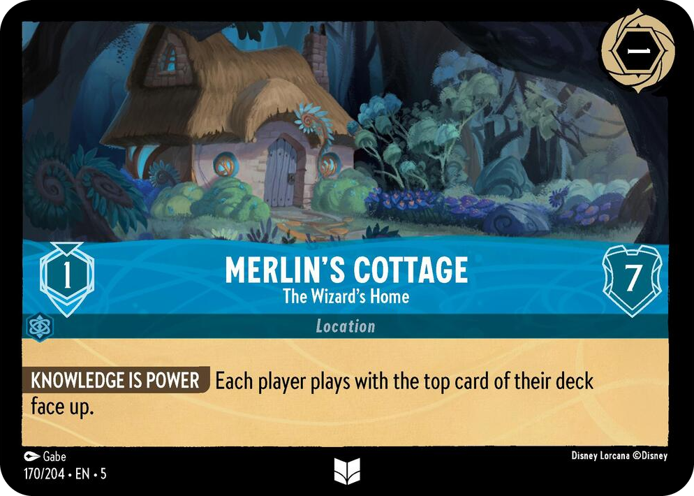 0170 Merlin's Cottage - The Wizard's Home Uncommon Shimmering Skies