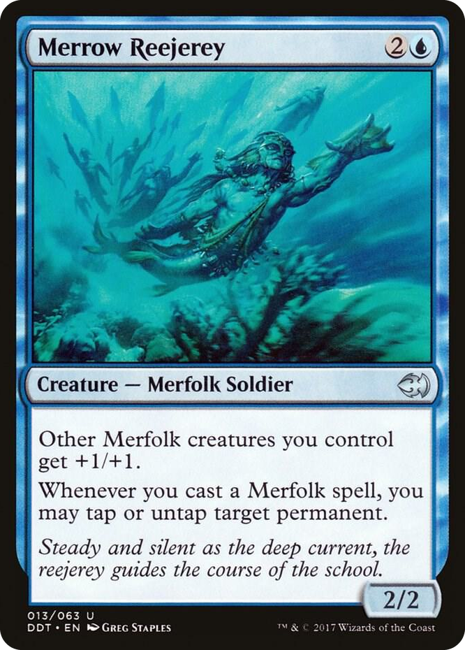 0013 Merrow Reejerey U Duel Decks: Merfolk vs. Goblins