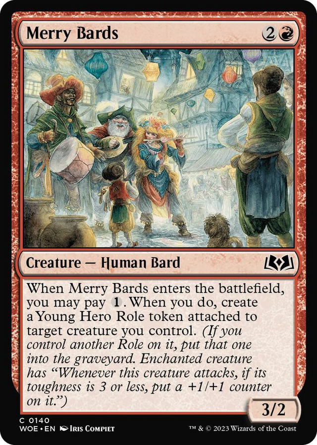 0140 Merry Bards C Wilds of Eldraine
