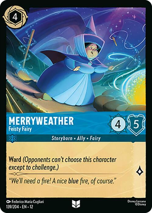 0139 Merryweather - Feisty Fairy Uncommon Wilds Unknown