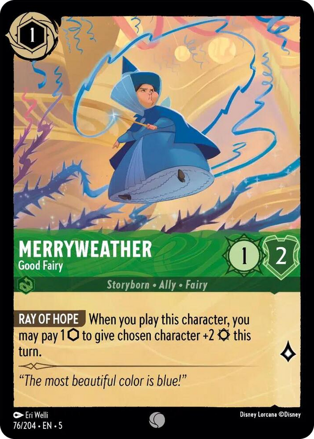 0076 Merryweather - Good Fairy Common Shimmering Skies