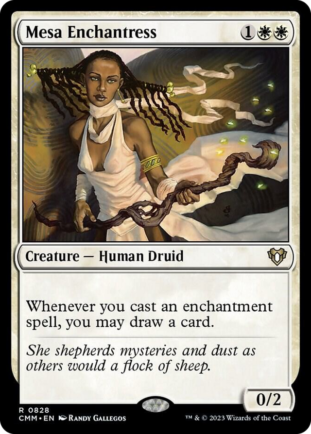 0828 Mesa Enchantress R Commander Masters
