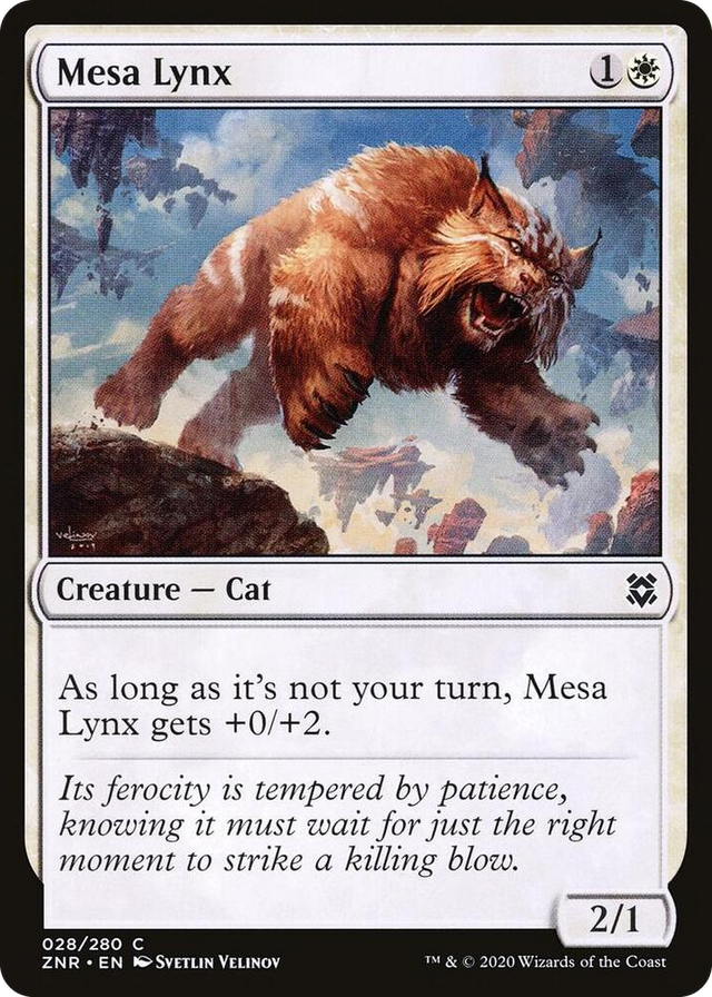 0028 Mesa Lynx C Zendikar Rising