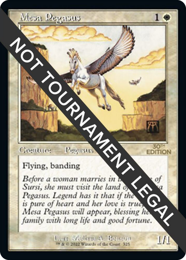 0325 Mesa Pegasus (Retro Frame) C 30th Anniversary Edition